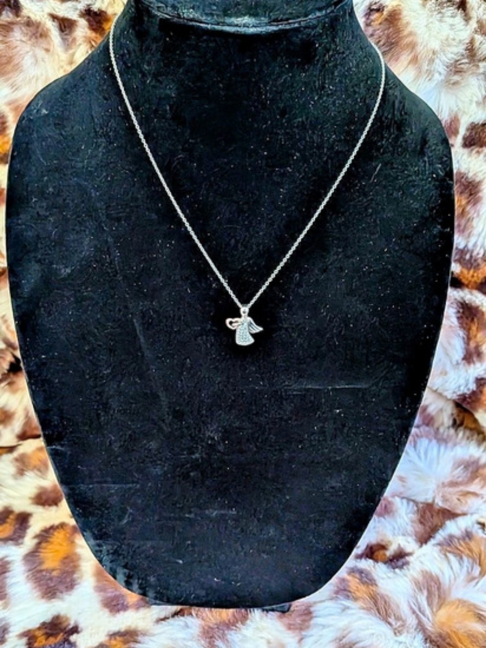 Swarovski Angel Pendant Necklace